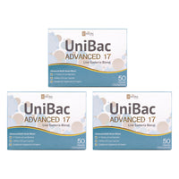 UniBac Advanced 17 Bundle. 3 x UniBac Advanced 17 Live Bacteria Blend. 3 for 2 Bundle.