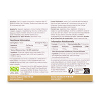Waterfall D-Mannose Lemon Melts back of box. Featuring, Directions, Suitable for, Nutritional information, & Sweet Cures Limited manufacturer information.