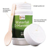Waterfall D-Mannose Original Powder. Birch wood measuring spoon included. Airtight quality seal. New easy close lids.