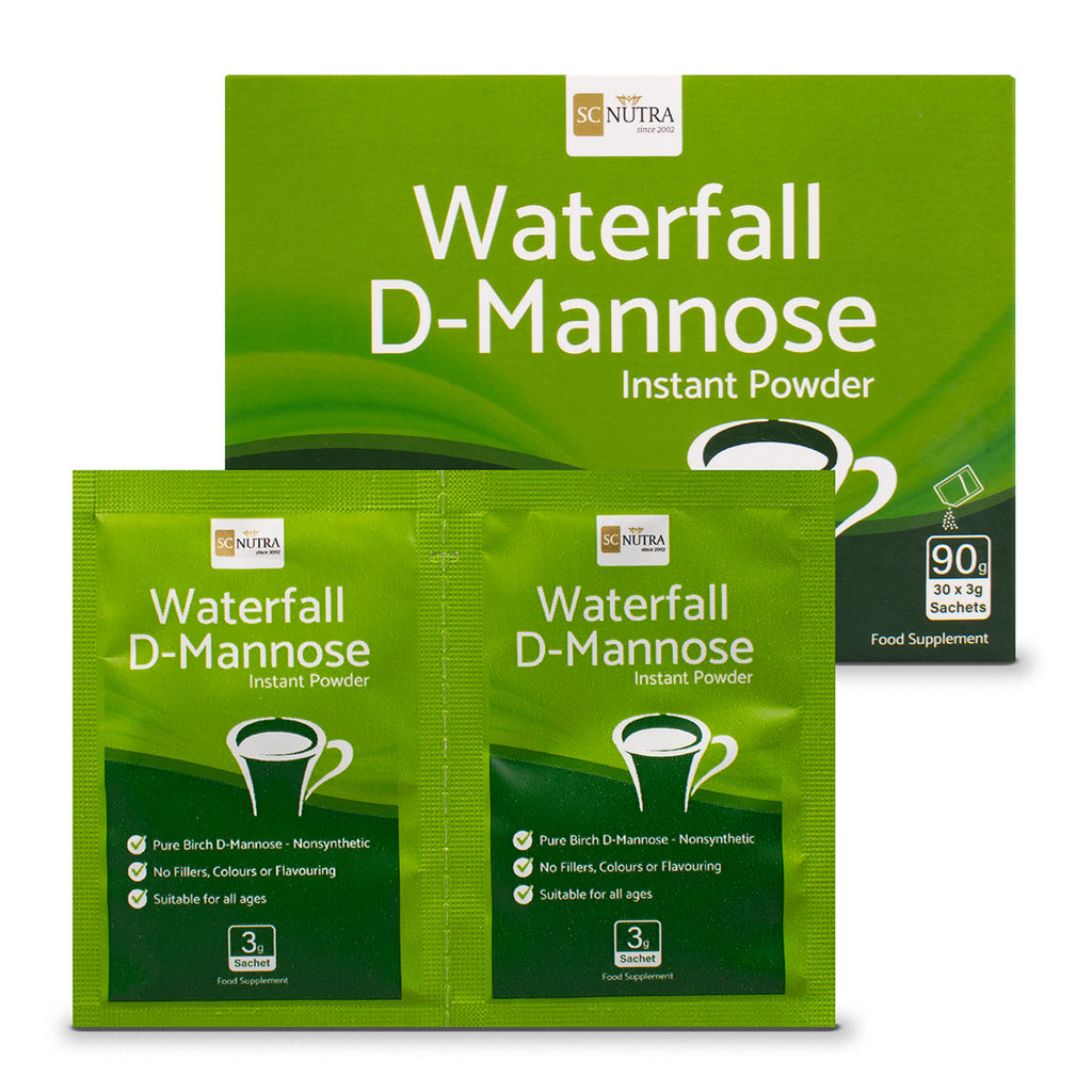 SC Nutra Waterfall D-Mannose Instant Sachets - 30 Pack