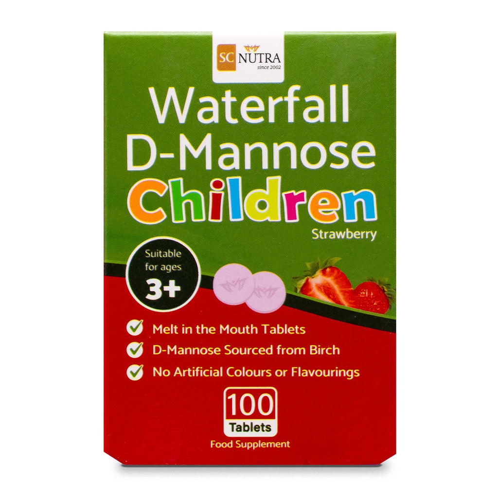 SC Nutra Waterfall D-Mannose Strawberry Melts for Children