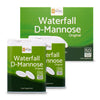 Waterfall D-Mannose Tablets 1000mg. Slimline 1000mg tablets. Box & Dispensers.
