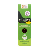 Organic Wild Oregano Oil C80 Advanced box front. 100% Pure Oregano Oil. Natural Carvacrol Level 80% Plus. 