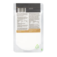 Xylotene Powder Eco Refill Pack back of the pack. Shows instructions and recycling information.

