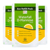 3 x Waterfall D-Mannose Lemon Powder Eco Refill Pack Bundle. 3 for 2 Bundle.