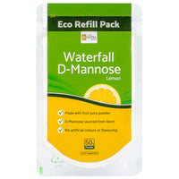 Bundle Offer: Waterfall D-Mannose Lemon Powder (Eco Refill Pack) 3 x 50g