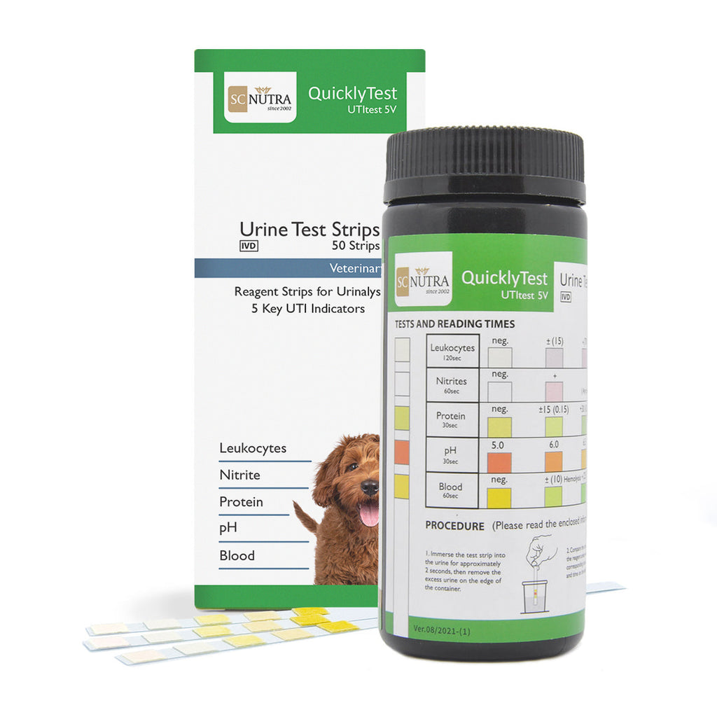 Quickly Test Veterinary Urinalysis Strips Cats & Dogs