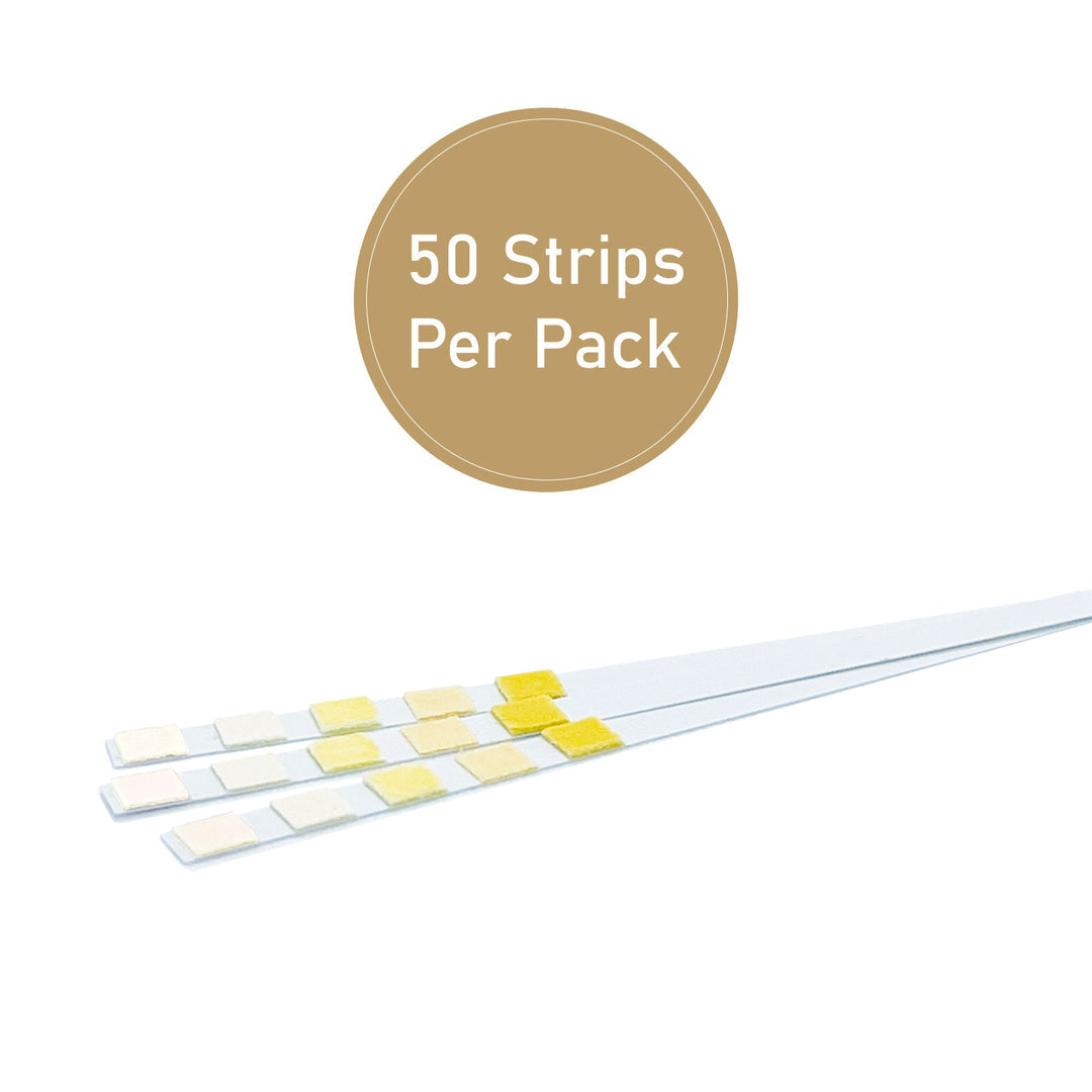 High quality urine analysis test strips suitable for cats, dogs and other household pets. 50 test strips per pack.